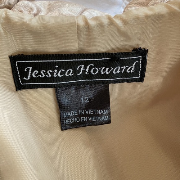 Jessica Howard A-line ruffle neck dress - Picture 9 of 10